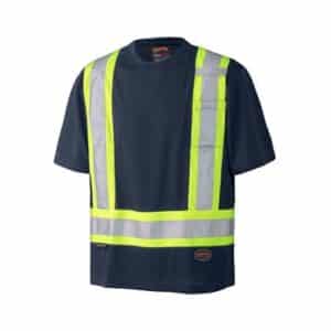 Pioneer 6992N 3X-Large Navy Quick Dry Traffic Safety T Shirt V1051180