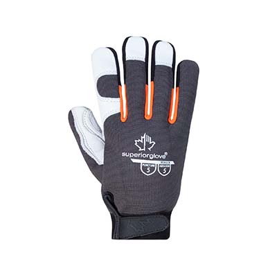 Clutch Gear MXGCE Large High Dexterity Goatskin Mechanic Gloves