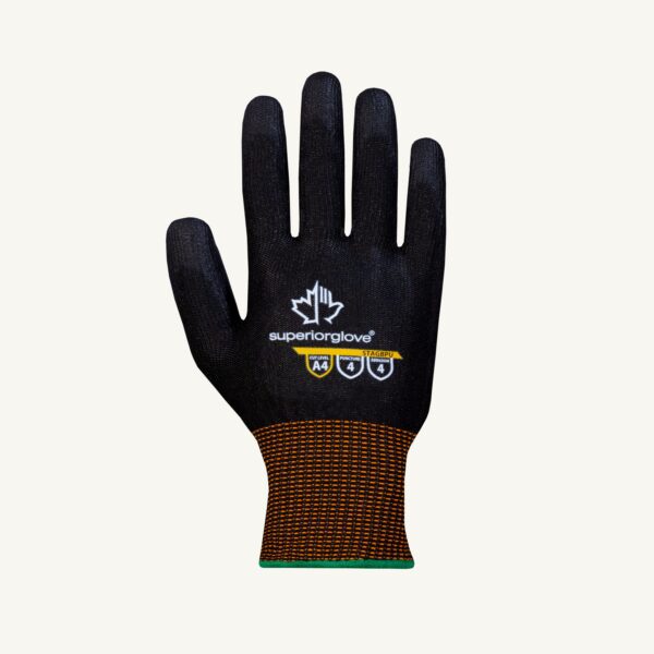 TenActiv STAGBPU Size 11 13 Gauge Composite Cut-Resistant Knit Polyurethane Palm Glove