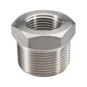 1/2 X 1/4 NPT Male to Female Pipe Hex Bushing 316 Stainless Steel 150 Lb Schedule 40