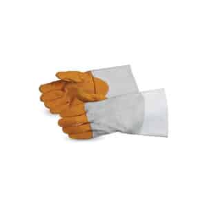 Endura 335DBP Large Deerskin TIG Welder's Glove Cowhide Gauntlet Cuff