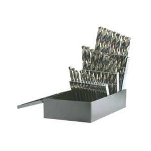 Drillco Nitro 400N29 29 Piece High Speed Steel Heavy-Duty Jobber Length Drill Bit
