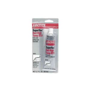 Loctite SI 596 Red High Temp RTV Silicone Adhesive Sealant 80 mL 135507