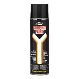 Aervoe 770 Striping Paint Upside Down Asphalt Black 18oz Aerosol
