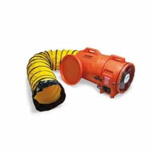 Allegro 9543-25 12 Inch X 25 Foot Axial AC Plastic Blower w/ Canister & Ducting 1HP