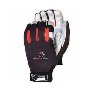 Clutch Gear MXGCETFL Large Goatskin Winter Lined Mechanics Glove ANSI 5