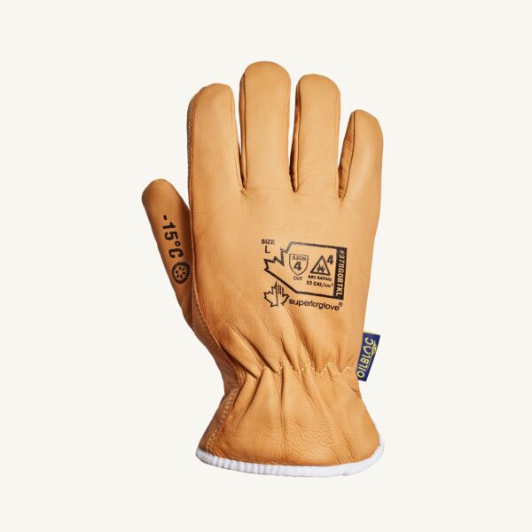 Superior Glove Endura 378GOBTKL 3X-Large Arc Flash Lined Winter Goatskin Glove A5 Cut Resistant