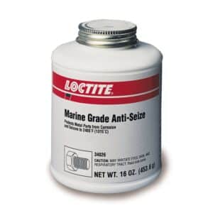 Loctite LB 8023 Marine Grade Anti-Seize 16 Ounce Brush Top 275026