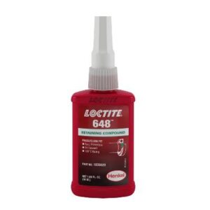 Loctite 648 High Strength Rapid Cure Retaining Compound 250 mL 1835918