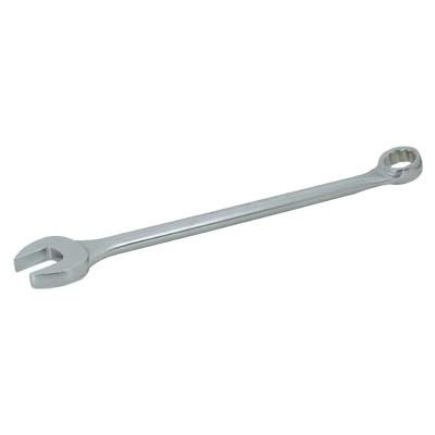 Gray MC50 50mm Combination Wrench 12 Point 15 Degree Offset Round Shank Satin Chrome