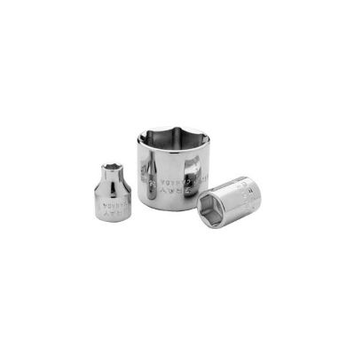 Gray MT8H 3/8 Inch Drive 6 Point 8 mm Chrome Socket