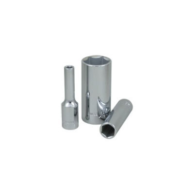 Gray MTL8H 3/8 Inch Drive 6 Point 8 mm Chrome Deep Socket