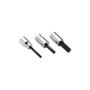 Gray MTW9 3/8 Inch Drive 9 mm Hex Head Socket Metric Standard Length