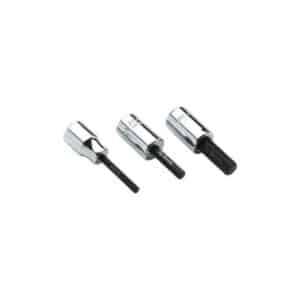 Gray MTW4 3/8 Inch Drive 4 mm Hex Head Socket Metric Standard Length