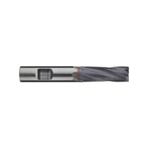 Seco Tools N76183 Elite High Performance 3/8" 4 Flute Fine Pitch Roughing Square Nose Carbide End Mill AlTiN