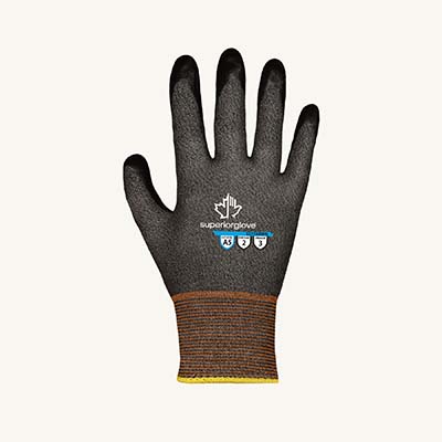 TenActiv S21TAXRFN Size 9 21 Gauge Composite Cut Resistant Knit Ultra Thin Foam Nitrile Palm Coated Glove