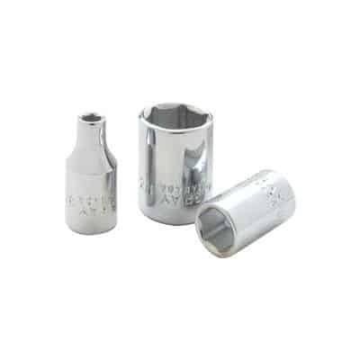 Gray V118 1/4 Inch Drive 12 Point 9/16 SAE Chrome Socket