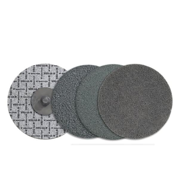 Walter 04-U 321 3 Inch 2SF Super Fine Twist Blendex U Quick Change Silicon Carbide Disc Type 3