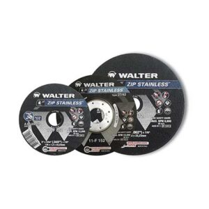 Walter 11-F 172 7 X 1/16 X 7/8 A-60-SS-ZIP Stainless Type 27 Depressed Center Cut Off Wheel