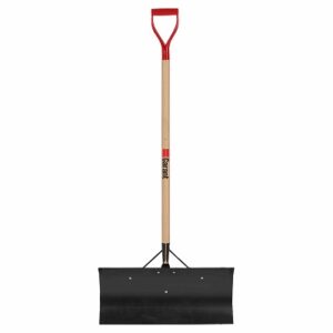 Garant YSP24D 24 Inch Steel Blade Snow Pusher With D- Handle 80649