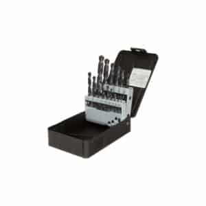 Precision Twist C15R10 15 Piece Black High Speed Steel Jobber Drill Set Fractional 1/16-1/4 099978