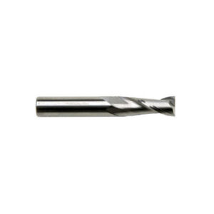 Sowa 103-857 3/8" Carbide 2 Flute Regular Length Bright Finish End Mill