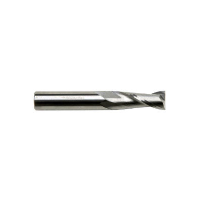 Sowa 103-859 1/2" Carbide 2 Flute Regular Length Bright Finish End Mill