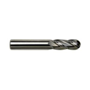 Sowa 103-880 1/8" Carbide 4 Flute Regular Length Ball Nose End Mill