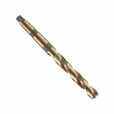 Precision Twist 209CO 17/32 2MTS Bronze Cobalt Taper Shank Drill 135 Degree Thinned Point 021334