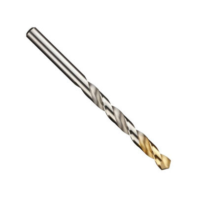 Dormer A012 7/64 Bright With TiN Tip High Speed Steel Jobber Drill 118 Degree Split Point 0572184