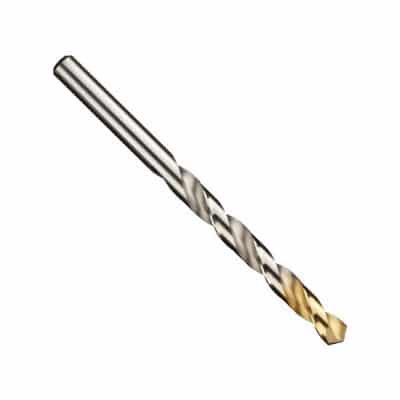 Dormer A012 39/64 Bright With TiN Tip High Speed Steel Jobber Drill 118 Degree Split Point 0572122