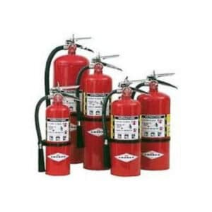 5 Pound Multi-purpose Class A,B,C Fire Extinguisher With Bracket