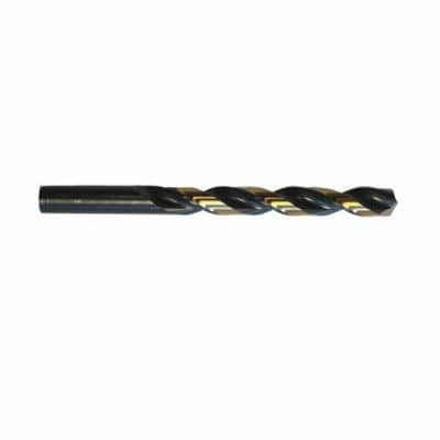 Precision Twist 332HD # 19 Black & Bronze High Speed Steel Jobber Drill 135 Degree Split Point Heavy Duty 47233704