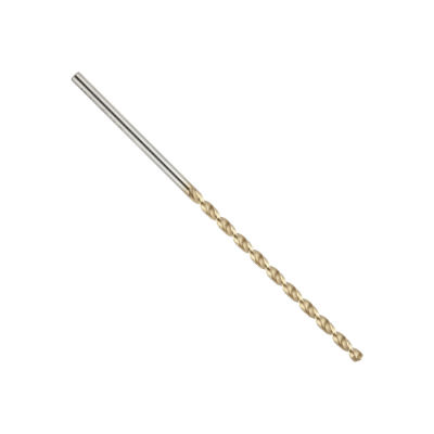Precision Twist QC91G #51 TiN Coated High Speed Steel Taper Length Drill Parabolic Flute 135 Degree Split Point 050951