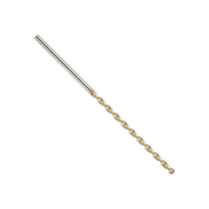 Precision Twist QC91GM 8.5mm TiN Coated High Speed Steel Taper Length Drill Parabolic Flute 135 Degree Split Point 050285