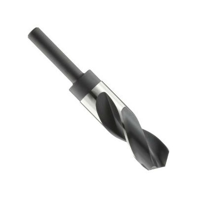 Precision Twist R56 1 7/16 Black & Bright High Speed Steel Reduced Shank Drill Bits 118 Degree Point - 1/2 Shank 091484