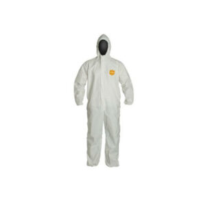 Dupont ProShield NexGen NG127S Large White Disposable Hooded Coveralls