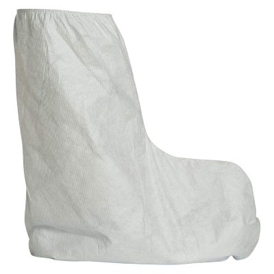 Dupont Tyvek Protective Disposable White Shoe/Boot Covers 18 Inch High