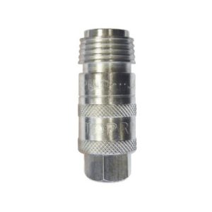 Topring 20.448 1/4 NPT Female Pipe Unisafe Universal Brass Safety Automatic 1/4 Industrial Coupler