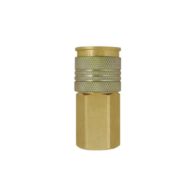 Topring 20.460 3/8 NPT Female Pipe Uniquik Universal Brass Automatic 1/4 Industrial Couplers