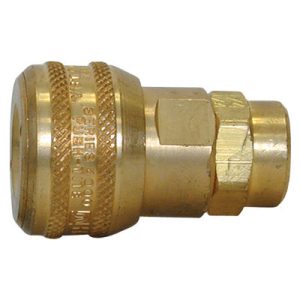 Topring 21.462 3/8 NPT Female Pipe Automax Brass Automatic 3/8 Industrial Coupler