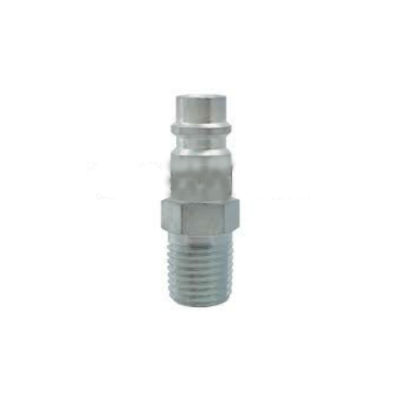Topring 31.662 3/8 NPT Male Pipe Ultraflo Zinc Plated Plug For 7.8 mm Couplers
