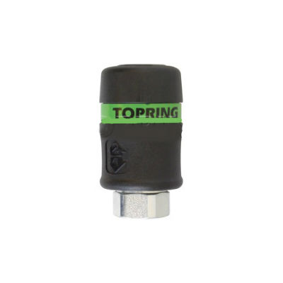 Topring 31.749 1/4 NPT Female Pipe Topquik Ultraflo Automatic 7.8 mm Couplers