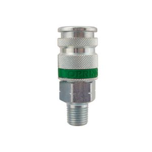 Topring 31.844 1/4 NPT Male Pipe Quiksilver Ultraflo Automatic 7.8 mm Couplers