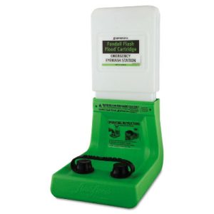 Fendall 32-000400-0000 Flash Flood Single Plastic Eyewash Station 1 Gallon