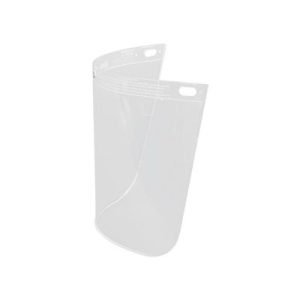 Fibre-Metal 4118CL 8 Inch X 11 1/2 Inch Wide Extended View Clear Propionate Face Shield Visor