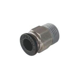 Topring 46.150 8mm OD X 3/8 BSPT Male Pipe Maxfit Polymer Push-to-Connect Connector