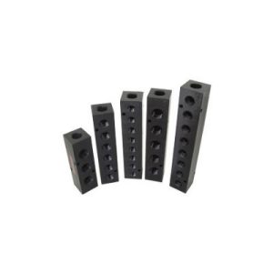 Topring 47.422 3/8 (F) NPT X ( 4) 1/4 (F) NPT Anodized Aluminum Bar Manifold