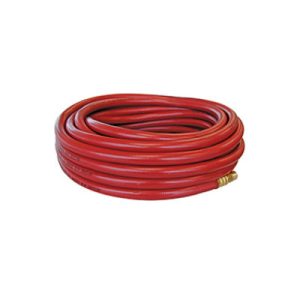 Topring 70.115 1/4X25FT Flex Hybrid Red Technopolymer Air Hose With 1/4 Male Pipe Ends