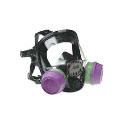 North 7600 Series Silicone Full Facepiece Respirator Mask Medium/ Large